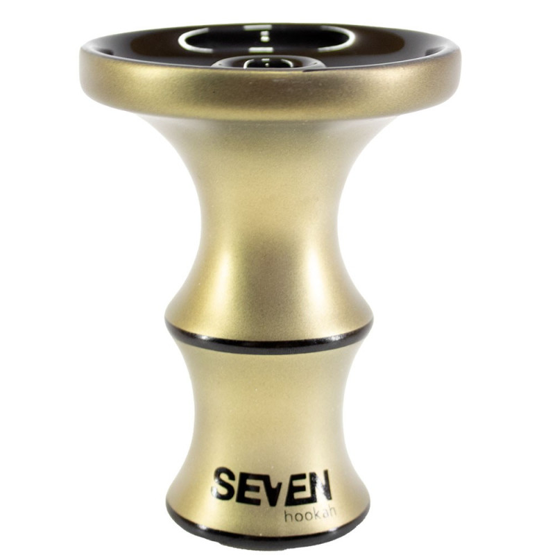 Rosh Narguile Seven Bowl Taupe Brown Dourado Cobreado e Preto