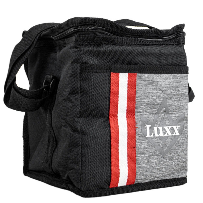 Narguile Médio Luxx Completo MI-249 Vermelho + Bolsa